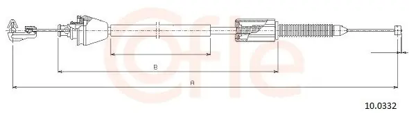 Linka gazu COFLE 10.0332 Darmowa dostawa