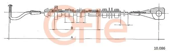 Cena promocyjna Linka gazu COFLE 10.086