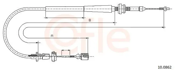 Niska cena Linka gazu COFLE 10.0862