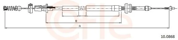 Wysoka jakość Linka gazu COFLE 10.0868