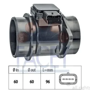 Przepływomierz masowy powietrza FACET 10.1301 Popularny