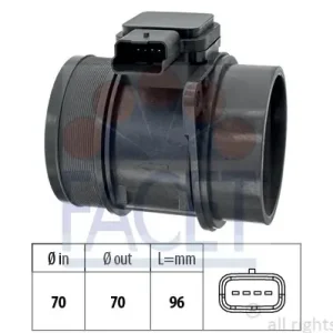 Bezpieczna płatność Przepływomierz masowy powietrza FACET 10.1302