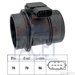 Dostępne od ręki Przepływomierz masowy powietrza FACET 10.1358