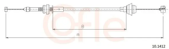 Linka gazu COFLE 10.1412 Dostępne od ręki