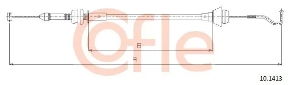 Linka gazu COFLE 10.1413 Wyprzedaż