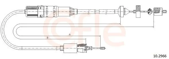 Kup online Cięgło, sterowanie sprzęgłem COFLE 10.2966