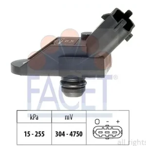 Czujnik ciśnienia powietrza, adaptacja wysokościowa FACET 10.3013 Ekspresowa dostawa