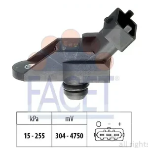 Czujnik ciśnienia powietrza, adaptacja wysokościowa FACET 10.3014 Łatwy zwrot