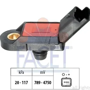 Bezpieczna płatność Czujnik ciśnienia powietrza, adaptacja wysokościowa FACET 10.3056