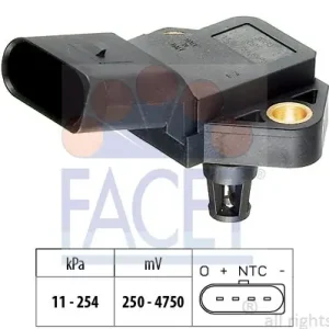 Czujnik ciśnienia powietrza, adaptacja wysokościowa FACET 10.3083 Bezpieczne zakupy