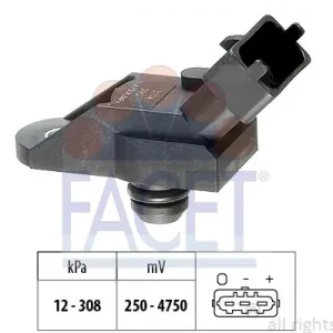 Czujnik ciśnienia powietrza, adaptacja wysokościowa FACET 10.3114 Darmowa dostawa
