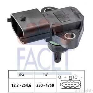 Czujnik ciśnienia powietrza, adaptacja wysokościowa FACET 10.3131 Bezpieczna płatność