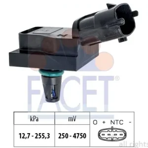 Bezpieczna płatność Czujnik ciśnienia powietrza, adaptacja wysokościowa FACET 10.3246