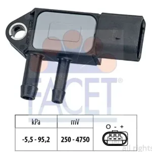 Czujnik ciśnienia, wzmacniacz siły hamowania (serwo) FACET 10.3263 Niska cena