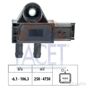 Hit sprzedaży Czujnik, ciśnienie spalin FACET 10.3271