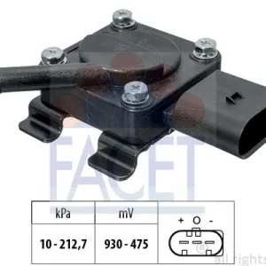 Promocja Czujnik, ciśnienie spalin FACET 10.3312