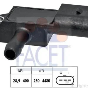 Czujnik ciśnienia powietrza, adaptacja wysokościowa FACET 10.3327 Bezpieczna płatność