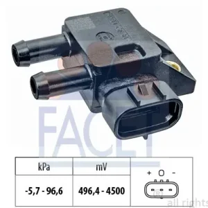 Bezpieczne zakupy Czujnik, ciśnienie spalin FACET 10.3333