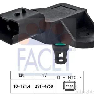 Łatwy zwrot Czujnik ciśnienia powietrza, adaptacja wysokościowa FACET 10.3347