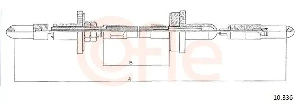 Sprawdź teraz Cięgło, sterowanie sprzęgłem COFLE 10.336