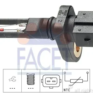 Czujnik, temperatura powietrza dolotowego FACET 10.4001 Szybka dostawa