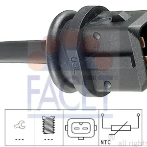 Ekspresowa dostawa Czujnik, temperatura powietrza dolotowego FACET 10.4003