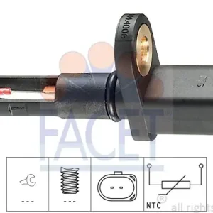 Popularny Czujnik, temperatura powietrza dolotowego FACET 10.4006