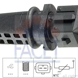Premium Czujnik, temperatura powietrza dolotowego FACET 10.4008