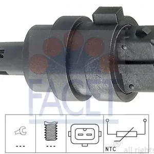 Czujnik, temperatura powietrza dolotowego FACET 10.4013 Do wyczerpania zapasów