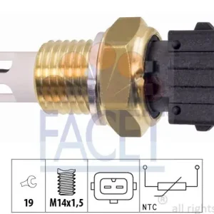 Czujnik, temperatura powietrza dolotowego FACET 10.4016 Promocja