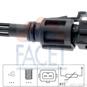 Wybór klientów Czujnik, temperatura powietrza dolotowego FACET 10.4027