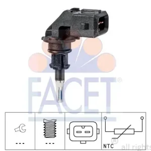 Czujnik, temperatura powietrza dolotowego FACET 10.4038 Oferta