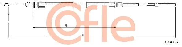 Ostatnie sztuki Cięgło, hamulec postojowy COFLE 10.4137