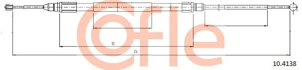 Cięgło, hamulec postojowy COFLE 10.4138 Kup online