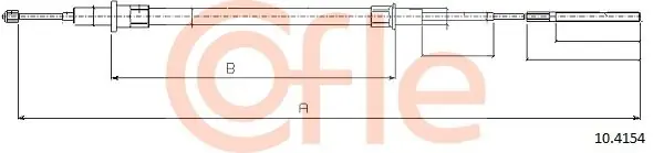 Cięgło, hamulec postojowy COFLE 10.4154 Dostępne od ręki