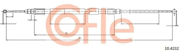 Taniej Cięgło, hamulec postojowy COFLE 10.4232