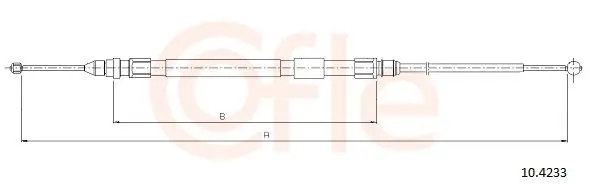 Sprawdź teraz Cięgło, hamulec postojowy COFLE 10.4233
