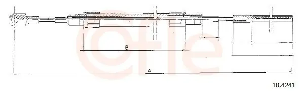 Nowy Cięgło, hamulec postojowy COFLE 10.4241