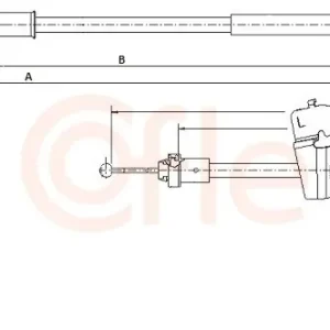 Ostatnie sztuki Cięgło, hamulec postojowy COFLE 10.4303