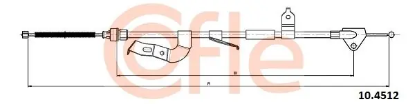 Ostatnie sztuki Cięgło, hamulec postojowy COFLE 10.4512