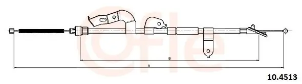Kup teraz Cięgło, hamulec postojowy COFLE 10.4513