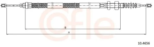 Cięgło, hamulec postojowy COFLE 10.4656 Wyprzedaż
