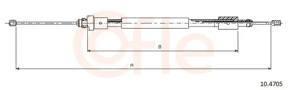 Promocja Cięgło, hamulec postojowy COFLE 10.4705