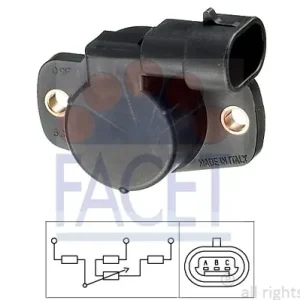 Dodaj do koszyka Czujnik, ustawienie przepustnicy FACET 10.5001