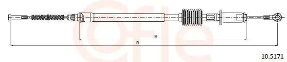 Wybór klientów Cięgło, hamulec postojowy COFLE 10.5171