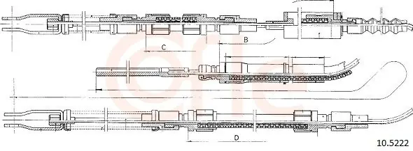 Nie przegap Cięgło, hamulec postojowy COFLE 10.5222