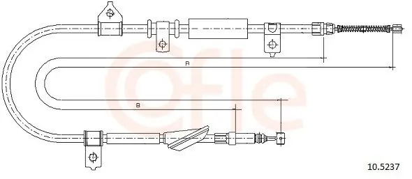 Sprawdź teraz Cięgło, hamulec postojowy COFLE 10.5237