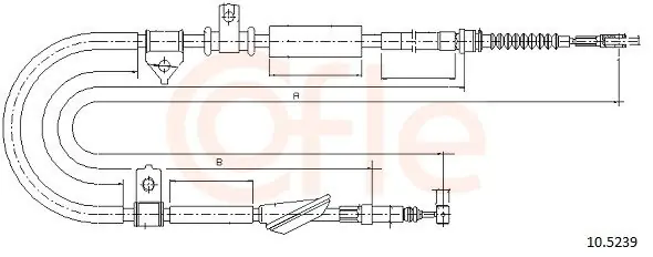 Nowy Cięgło, hamulec postojowy COFLE 10.5239