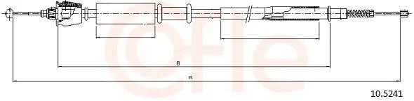 Nie przegap Cięgło, hamulec postojowy COFLE 10.5241