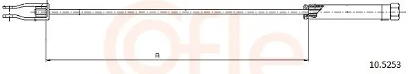 Cięgło, hamulec postojowy COFLE 10.5253 Ograniczona ilość